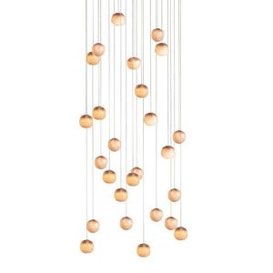 Bocci 84.26 Random Hanglamp - Wit - Ronde plafondkap