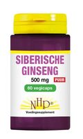 Siberische ginseng 500mg puur