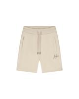Malelions Striped Signature Shorts Mmc30026041 Korte Broeken 50014 Light Taupe