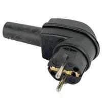 Kopp Randaarde stekker RUBBER haaks Kopp - 6141195