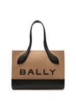 Bally sac à main Bar Keep On à logo imprimé - Marron - thumbnail