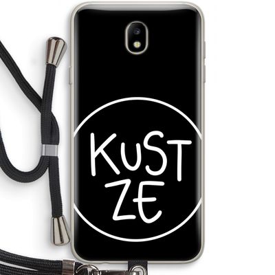 KUST ZE: Samsung Galaxy J7 (2017) Transparant Hoesje met koord