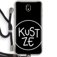 KUST ZE: Samsung Galaxy J7 (2017) Transparant Hoesje met koord