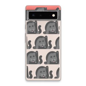 Cats: Google Pixel 6 Transparant Hoesje