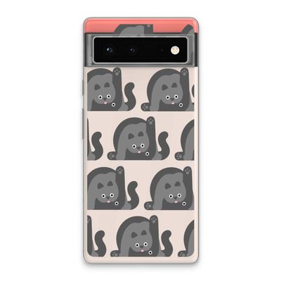 Cats: Google Pixel 6 Transparant Hoesje