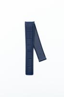 Horlogeband Tag Heuer FT6178 Leder Blauw 21.5mm