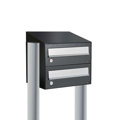 Allux Hive Set 1-Breed, 2-Hoog Met Dak Op Statief Zwart - 40030070_1x2ds