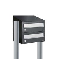 Allux Hive Set 1-Breed, 2-Hoog Met Dak Op Statief Zwart - 40030070_1x2ds