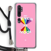 Het Leven Is Mooi: Xiaomi Mi Note 10 Transparant Hoesje met koord