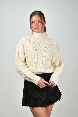Marant Etoile trui Bolinea PU0731FA-C3L02E ecru