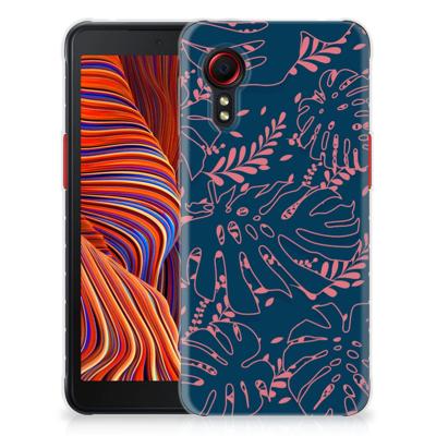 Samsung Galaxy Xcover 5 | TPU Case | Palm Leaves