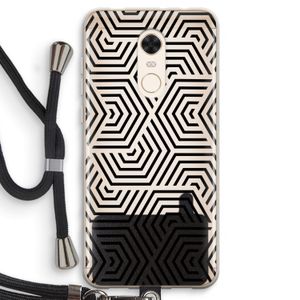 Magic pattern: Xiaomi Redmi 5 Transparant Hoesje met koord