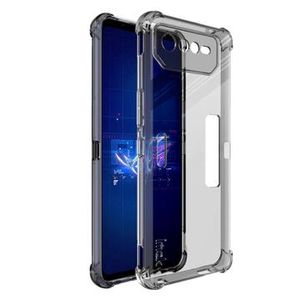 Imak Drop-Proof Asus ROG Phone 6 Pro TPU Hoesje - Zwart / Doorzichtig