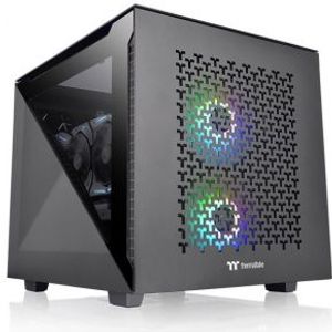 Thermaltake Divider 200 TG Air Micro Micro Tower Zwart
