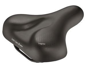 Selle San Remo Zadel lugano vacuum handgreep zwart (kaart)