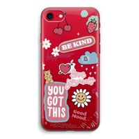 Positivity: iPhone SE 2020 Transparant Hoesje