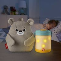 Fisher Price Nachtlampje met Muziek Babybeer & Vuurvliegjes - thumbnail