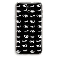 Eye pattern #3: Samsung Galaxy J7 (2017) Transparant Hoesje