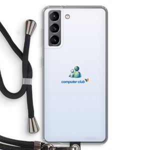 MSN: Samsung Galaxy S21 Transparant Hoesje met koord