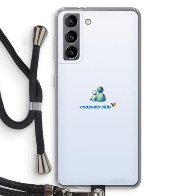 MSN: Samsung Galaxy S21 Transparant Hoesje met koord