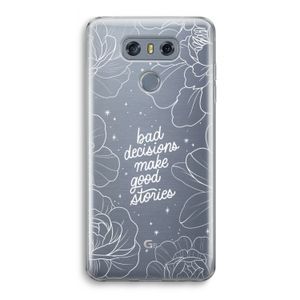 Good stories: LG G6 Transparant Hoesje