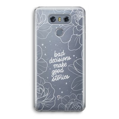 Good stories: LG G6 Transparant Hoesje
