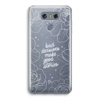 Good stories: LG G6 Transparant Hoesje