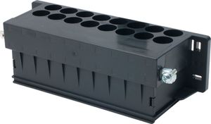 ABB HAF 175-05 Invoerplaat voor op kast Hafonorm 8x 16/19 mm onder + 8x 16/19 boven Inzetstuk