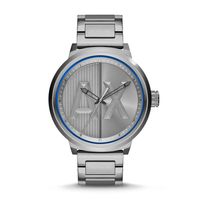 Armani Bandschakels AX1364 - Staal - (2 stuks)