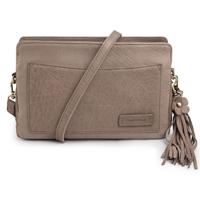 Bag2Bag Schoudertas Fondi Grijs/Taupe