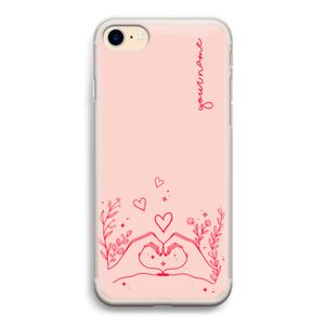 Love is in the air: iPhone 7 Transparant Hoesje