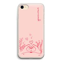 Love is in the air: iPhone 7 Transparant Hoesje