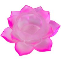 Sfeerlicht Lotus Glas Roze