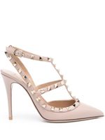 Valentino Garavani escarpins Rockstud 105 mm en cuir - Rose