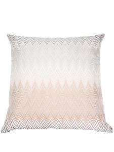 Missoni Home coussin à motif zigzag en jacquard - Tons neutres