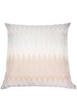 Missoni Home coussin à motif zigzag en jacquard - Tons neutres - thumbnail