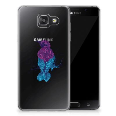 Samsung Galaxy A3 2016 Telefoonhoesje met Naam Merel Samsung Galaxy A3 2016 Telefoonhoesje met Naam Merel