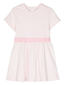 Givenchy Kids robe à logo imprimé - Rose