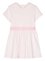 Givenchy Kids robe à logo imprimé - Rose