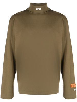 Heron Preston haut à logo imprimé - Vert