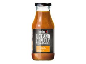 Weber hot & fruity steaksauce