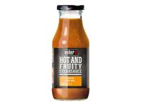 Weber hot & fruity steaksauce
