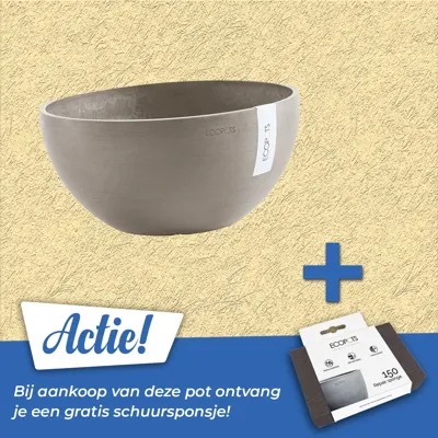 Pot brussels d25cm taupe