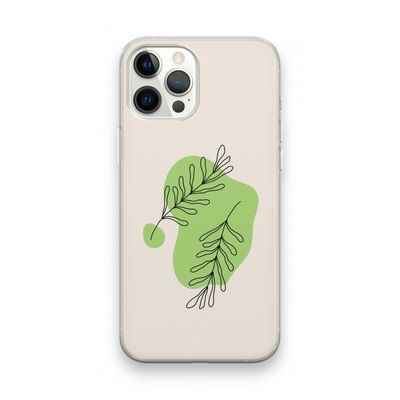 Beleaf in you: iPhone 12 Pro Max Transparant Hoesje
