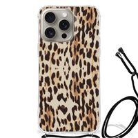 iPhone 15 Pro Max Case Anti-shock Leopard - thumbnail