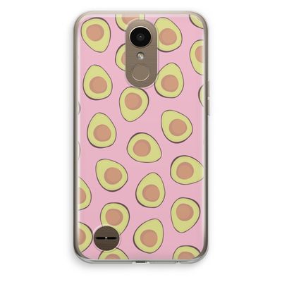 Dancing avocados: LG K10 (2017) Transparant Hoesje