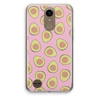 Dancing avocados: LG K10 (2017) Transparant Hoesje