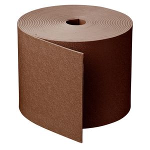 Pakket van 2x stuks kunststof grasranden / borderranden taupe bruin 10 m x 15 cm