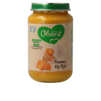 Pompoen kip rijst 8M14 200 Gram