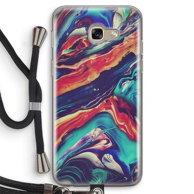 Chameleon Sun: Samsung Galaxy A5 (2017) Transparant Hoesje met koord